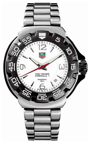 Tag Heuer formula 1 White Dial WAC1111.BA0850 watch review